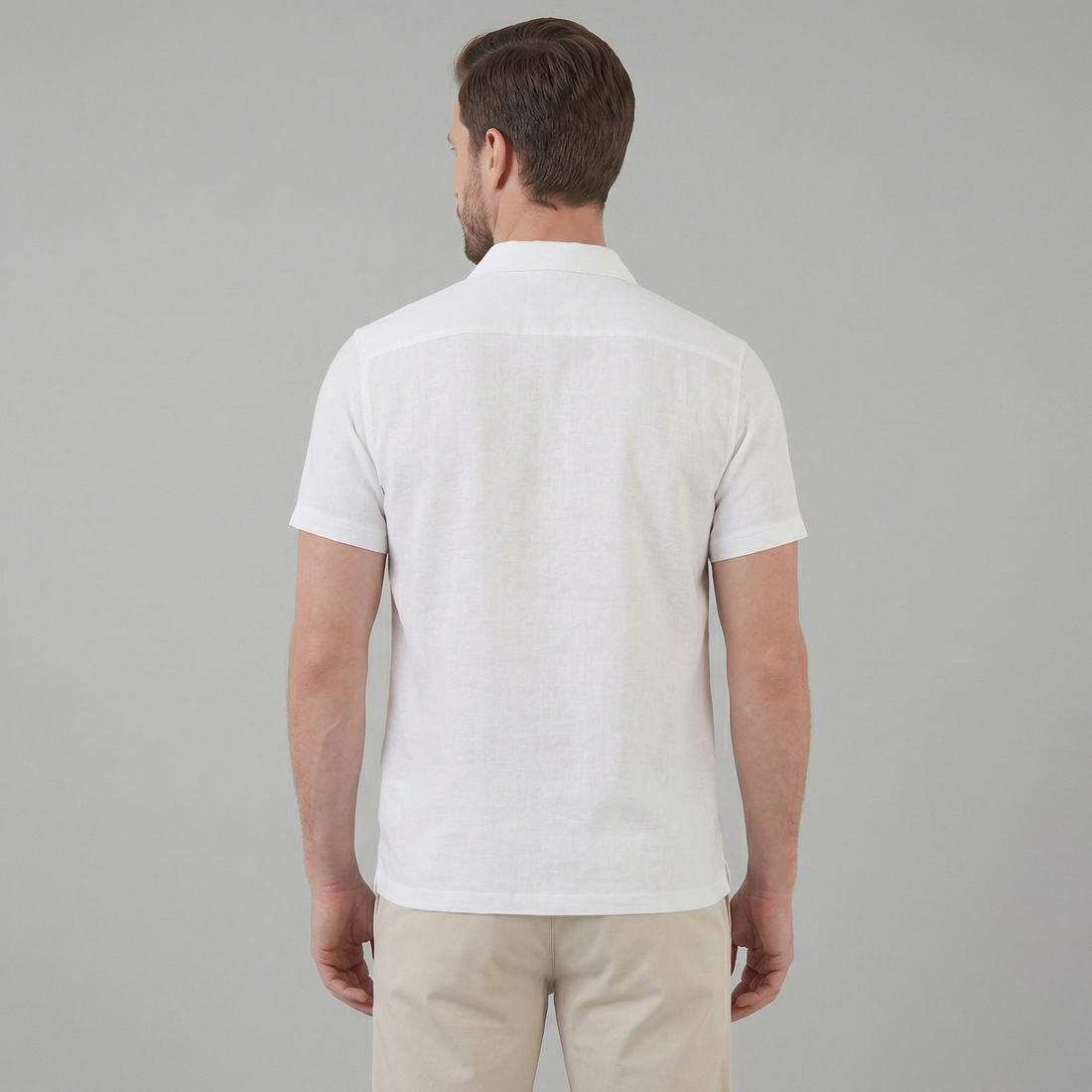Men's Short Sleeve Summer Polo Shirt