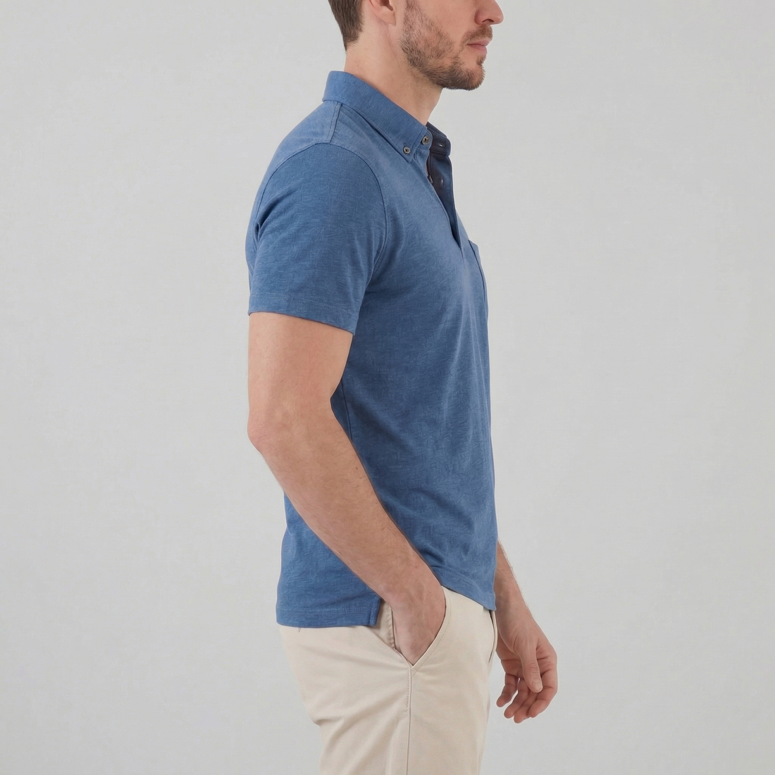 Men's Short Sleeve Summer Polo Shirt