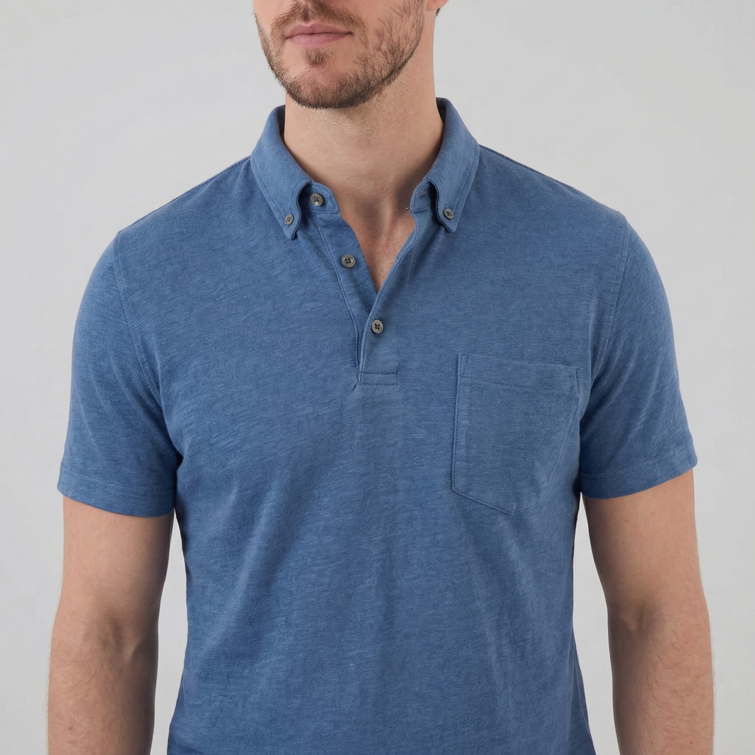 Men's Short Sleeve Summer Polo Shirt