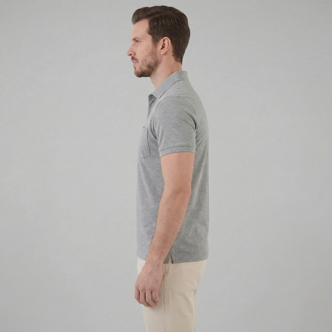 Men's Short Sleeve Summer Polo Shirt