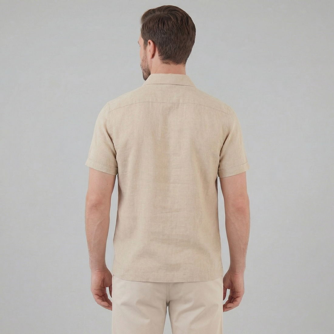 Men's Short Sleeve Summer Polo Shirt
