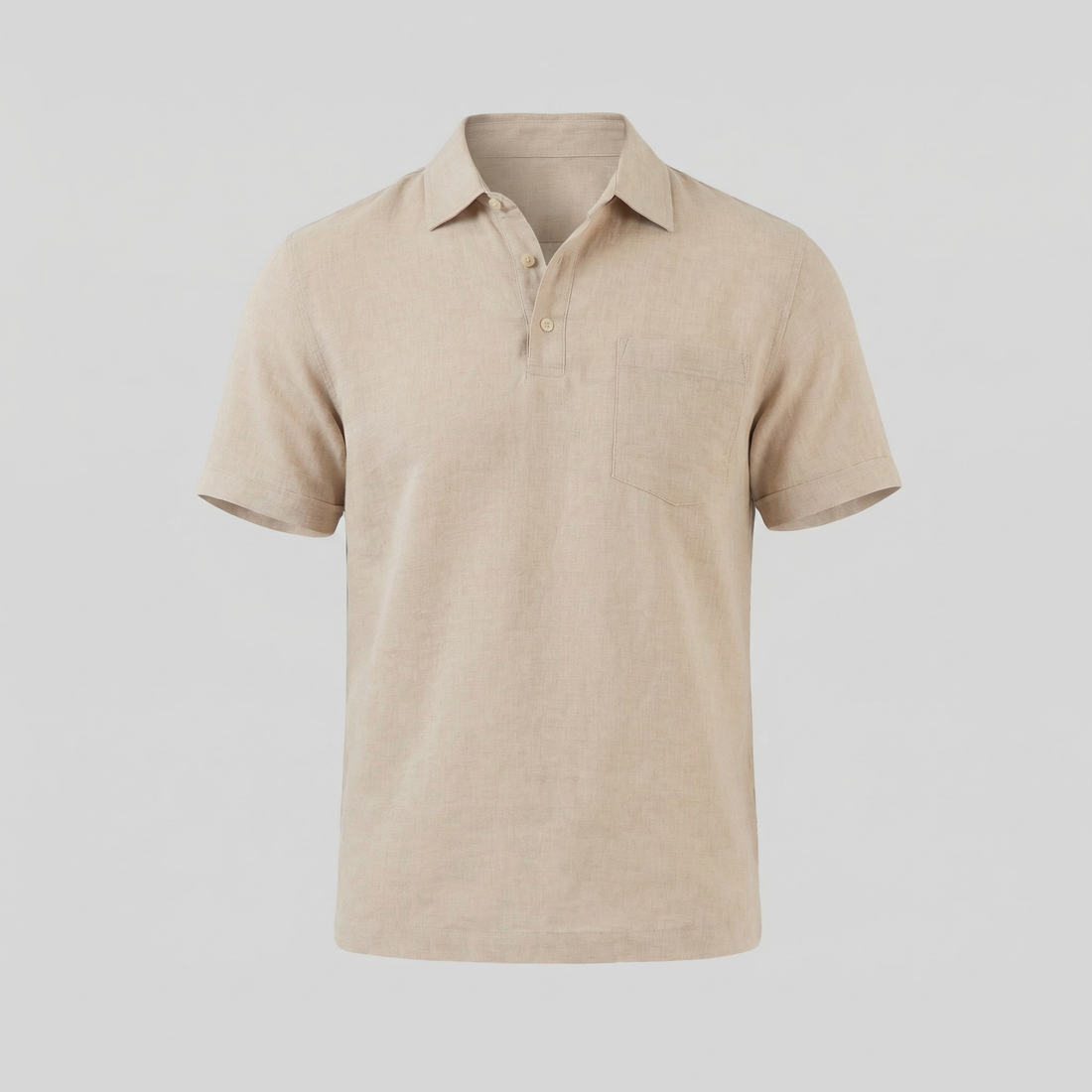 Men's Short Sleeve Summer Polo Shirt