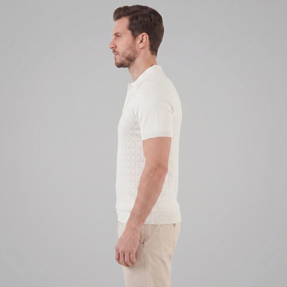 Men's Short-Sleeved Casual Polo Shirt