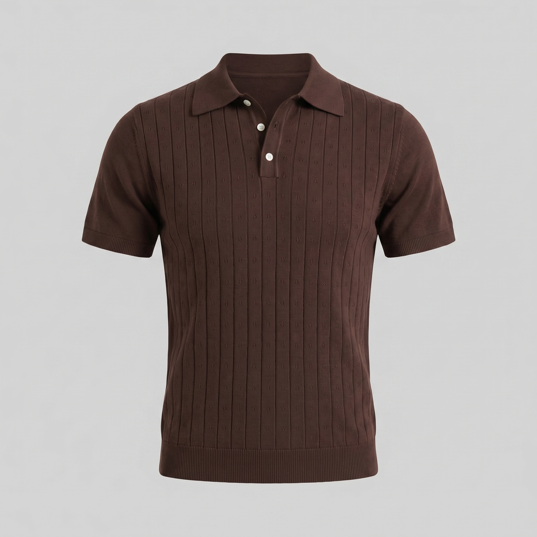 Men's Short-Sleeved Casual Polo Shirt