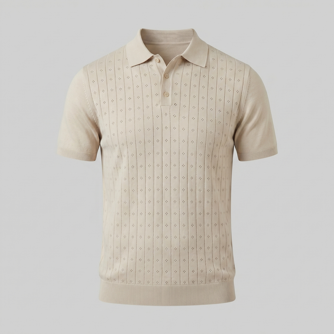 Men's Short-Sleeved Casual Polo Shirt