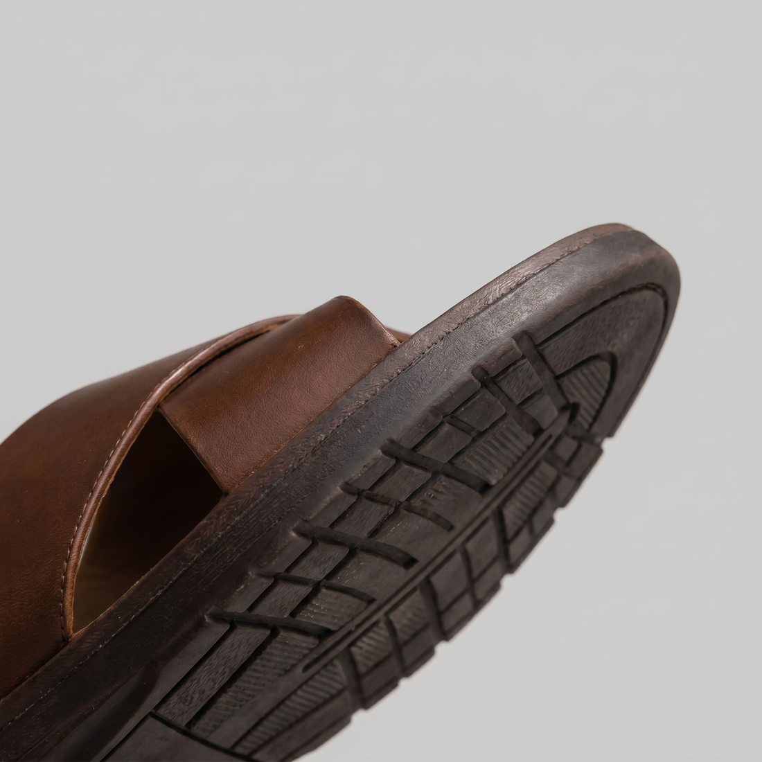 Men's Slide Sandals with Cross Strap Design