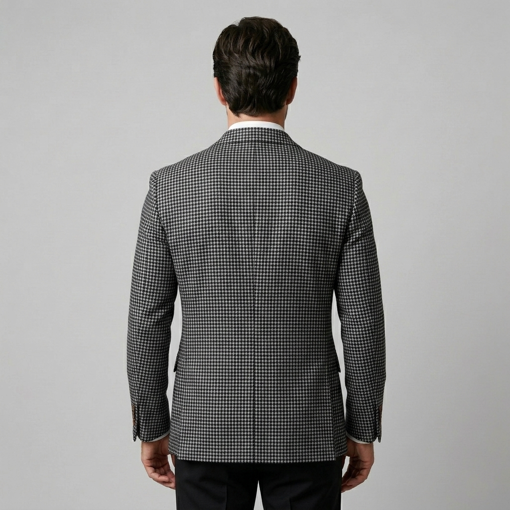 Men's Slim Fit Double-Breasted Blazer