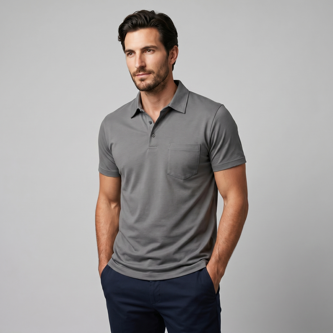 Men's Slim Fit Polo Shirt