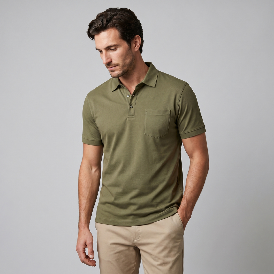 Men's Slim Fit Polo Shirt