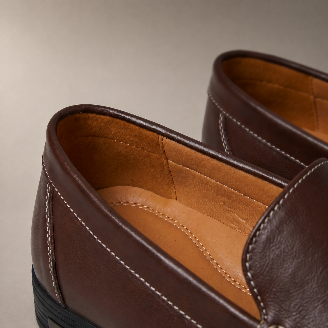 Men's Slip-On Leather Loafers