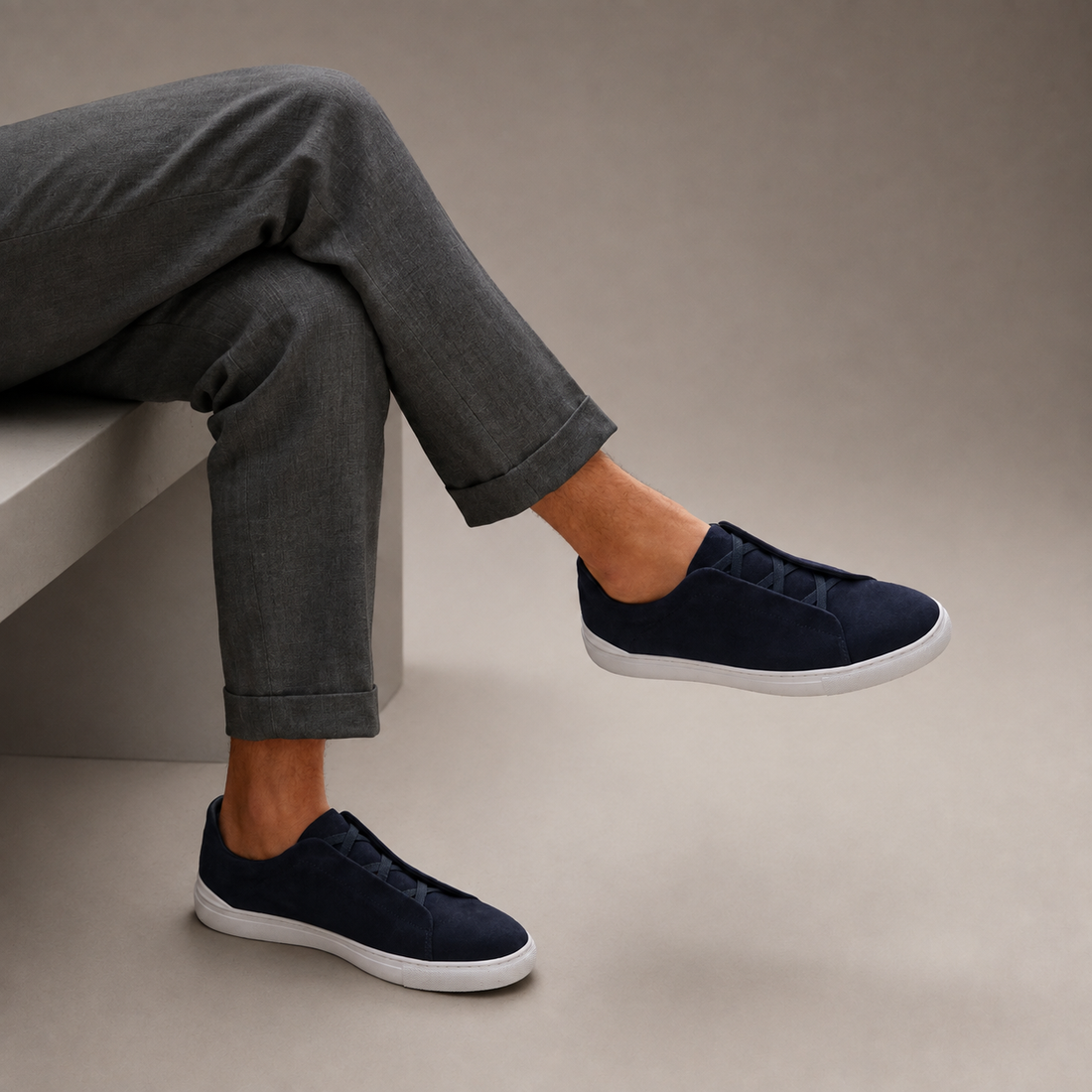 Men's Suede Casual Sneakers