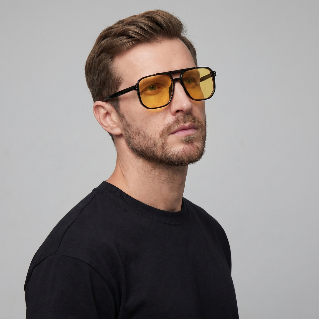 Men's Square Sunglasses