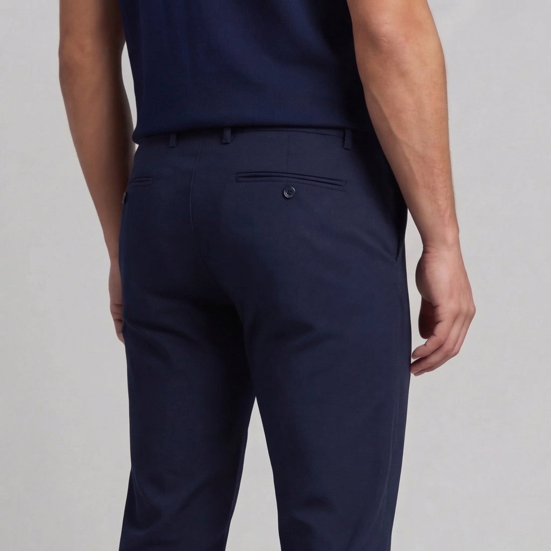 Men's Straight-Fit Chino Trousers