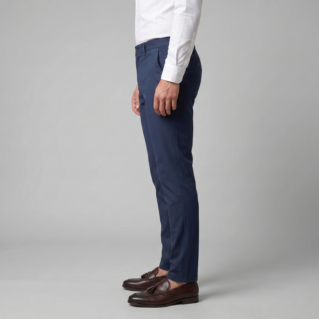 Men's Straight Leg Chino Trousers