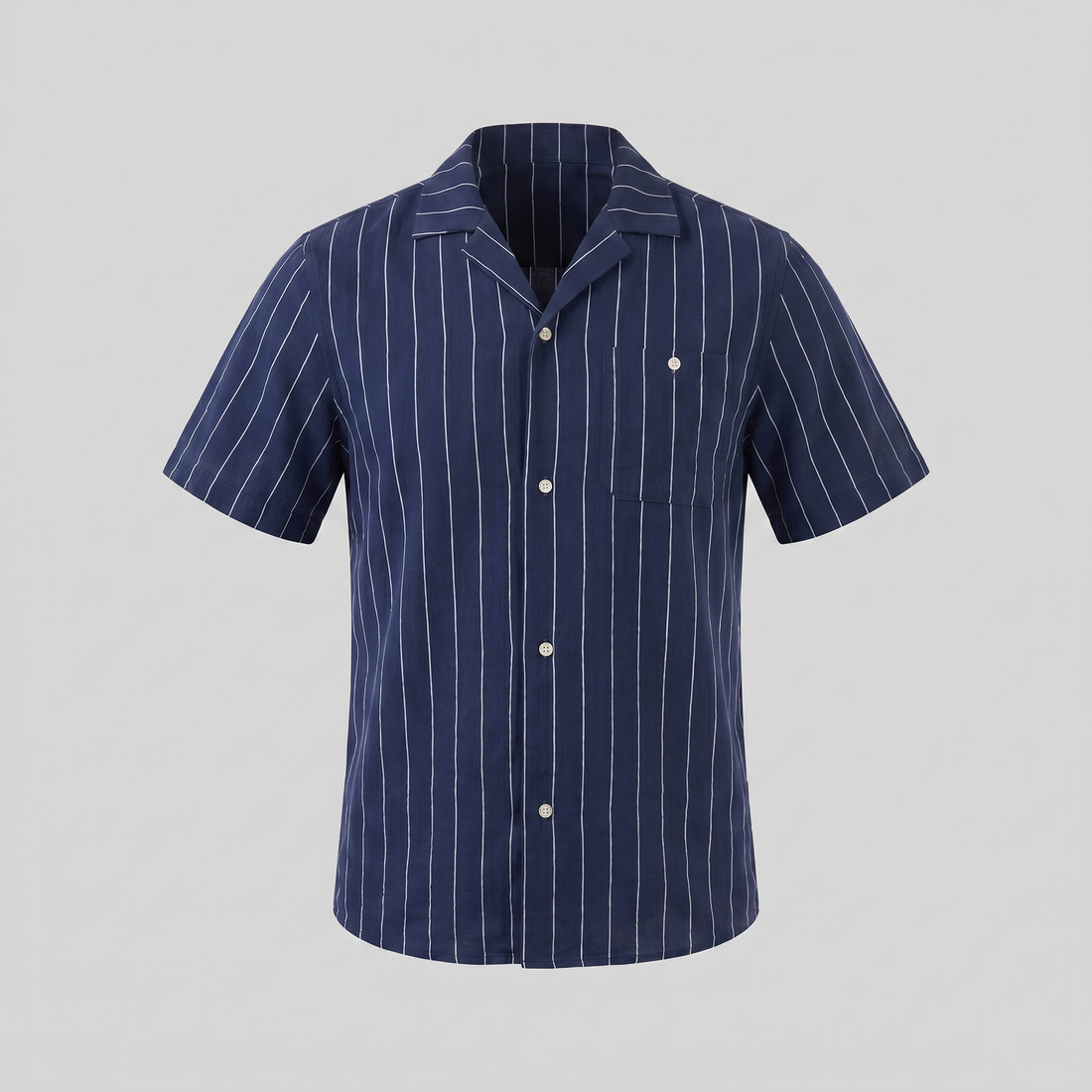 Men's Stripe Button-Down Shirt