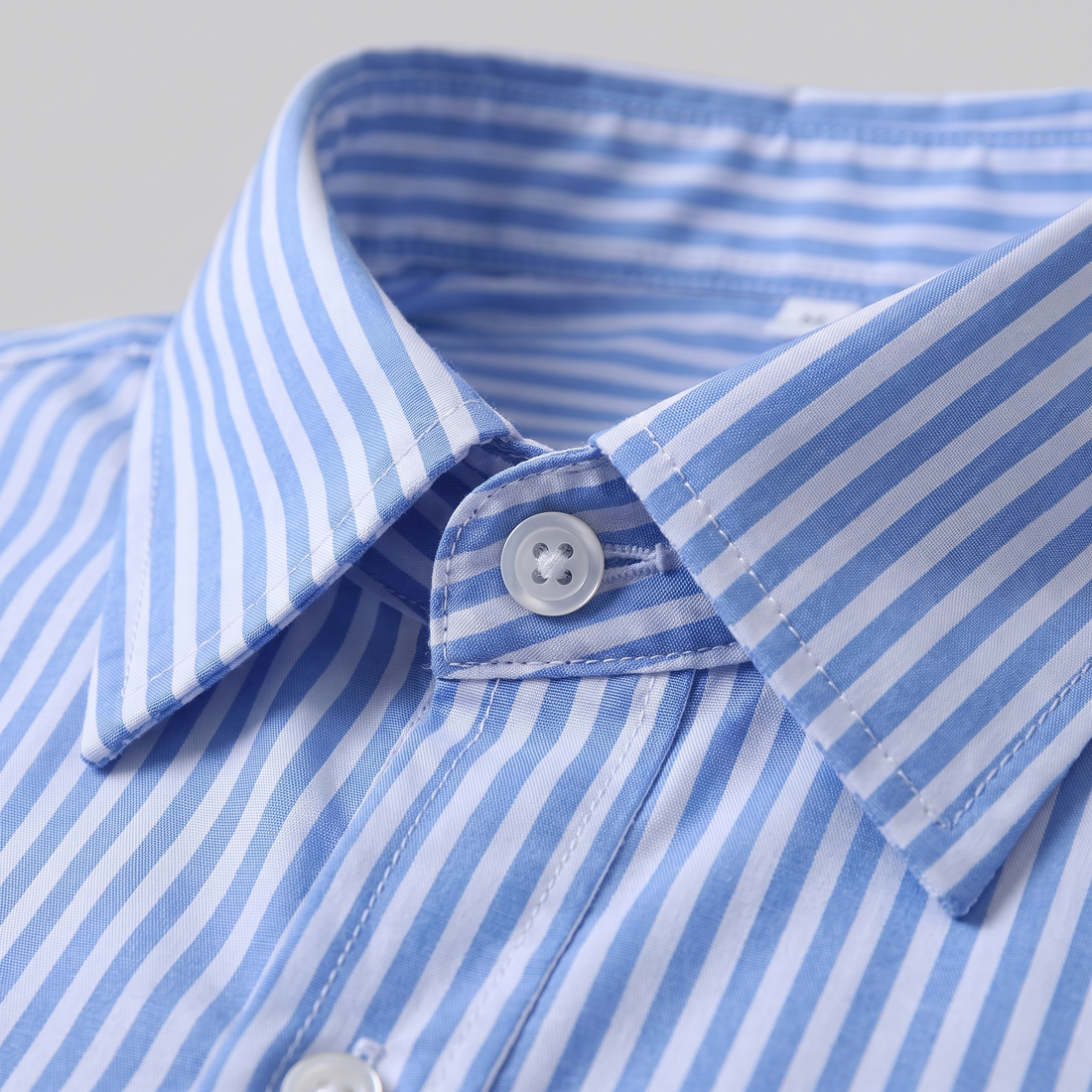 Men's Stripe Oversized Short Sleeve Shirt
