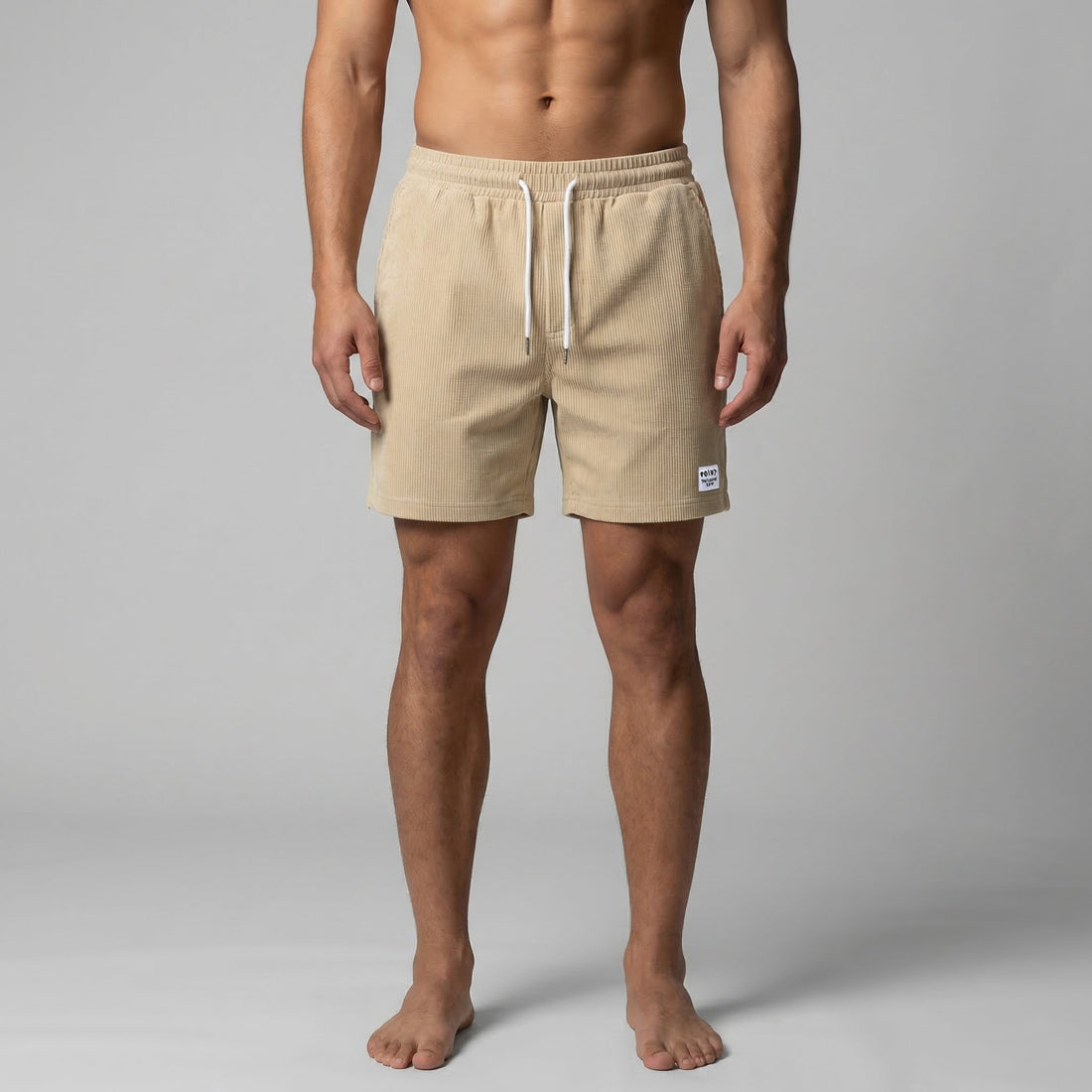 Men's Striped Swim Shorts