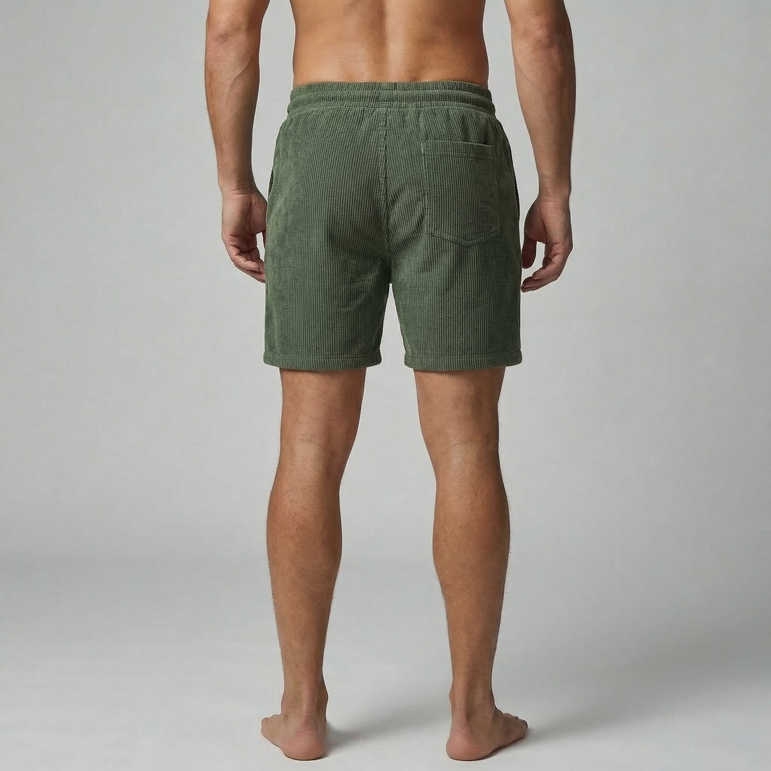 Men's Striped Swim Shorts