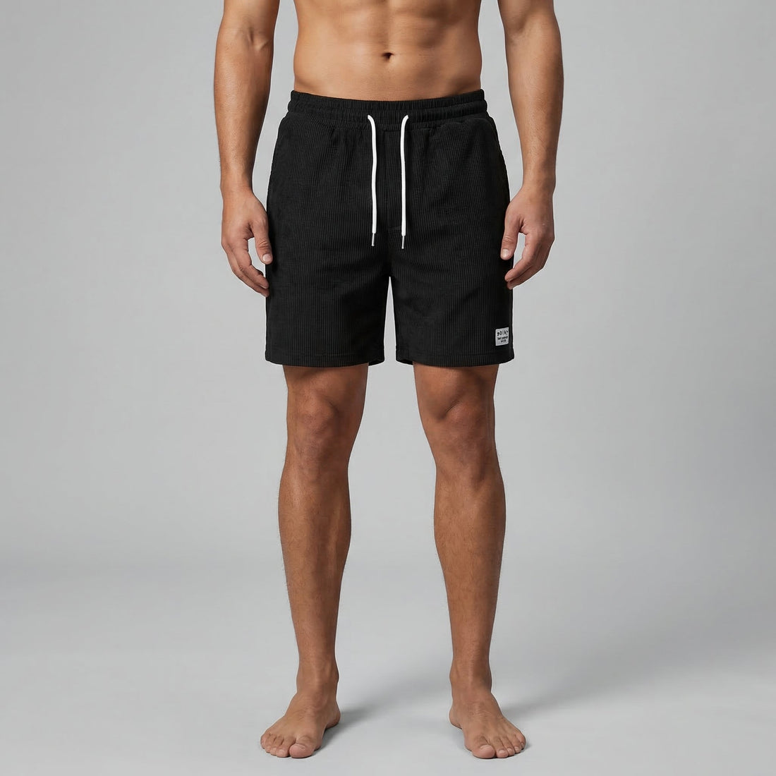 Men's Striped Swim Shorts