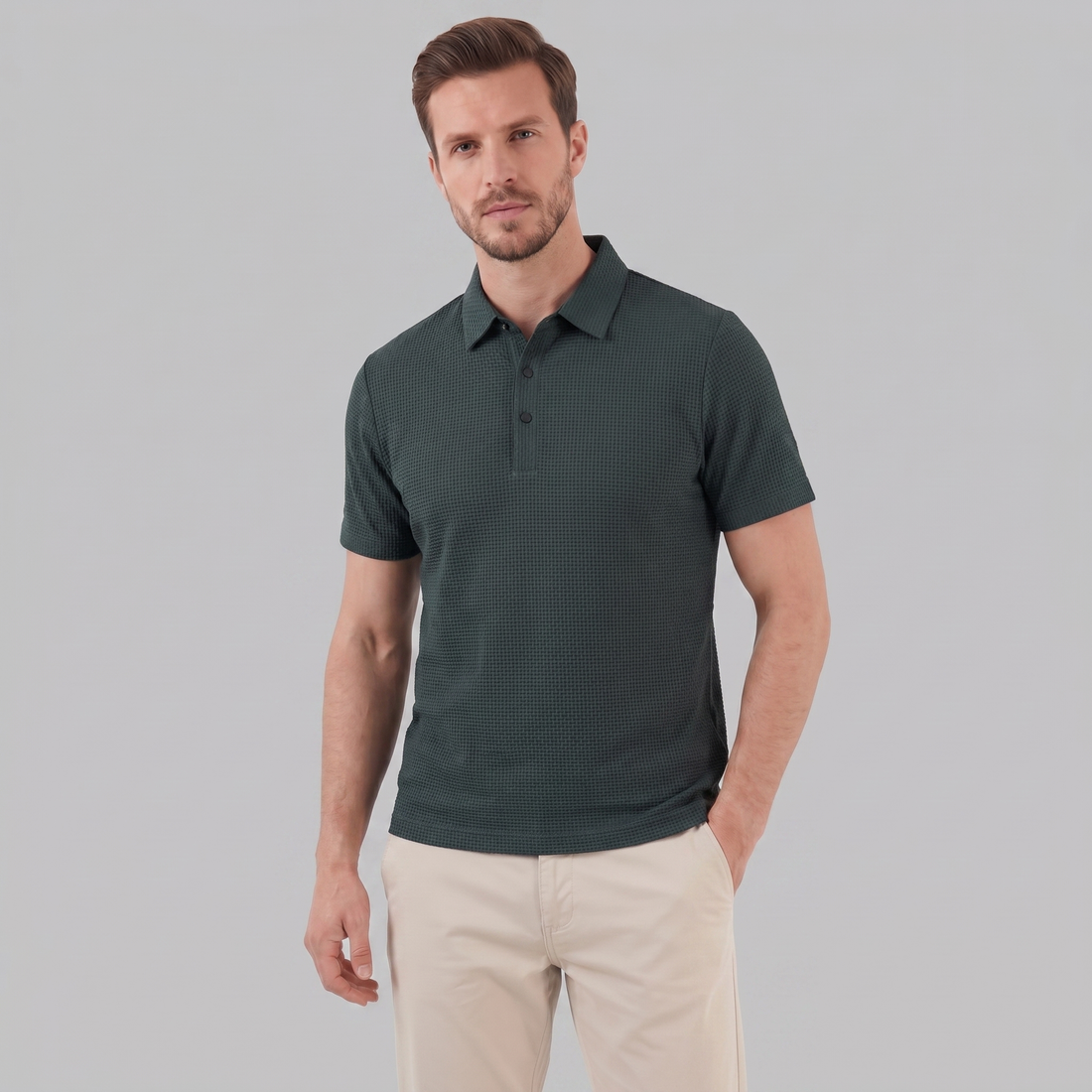 Men's Structured Polo Shirt