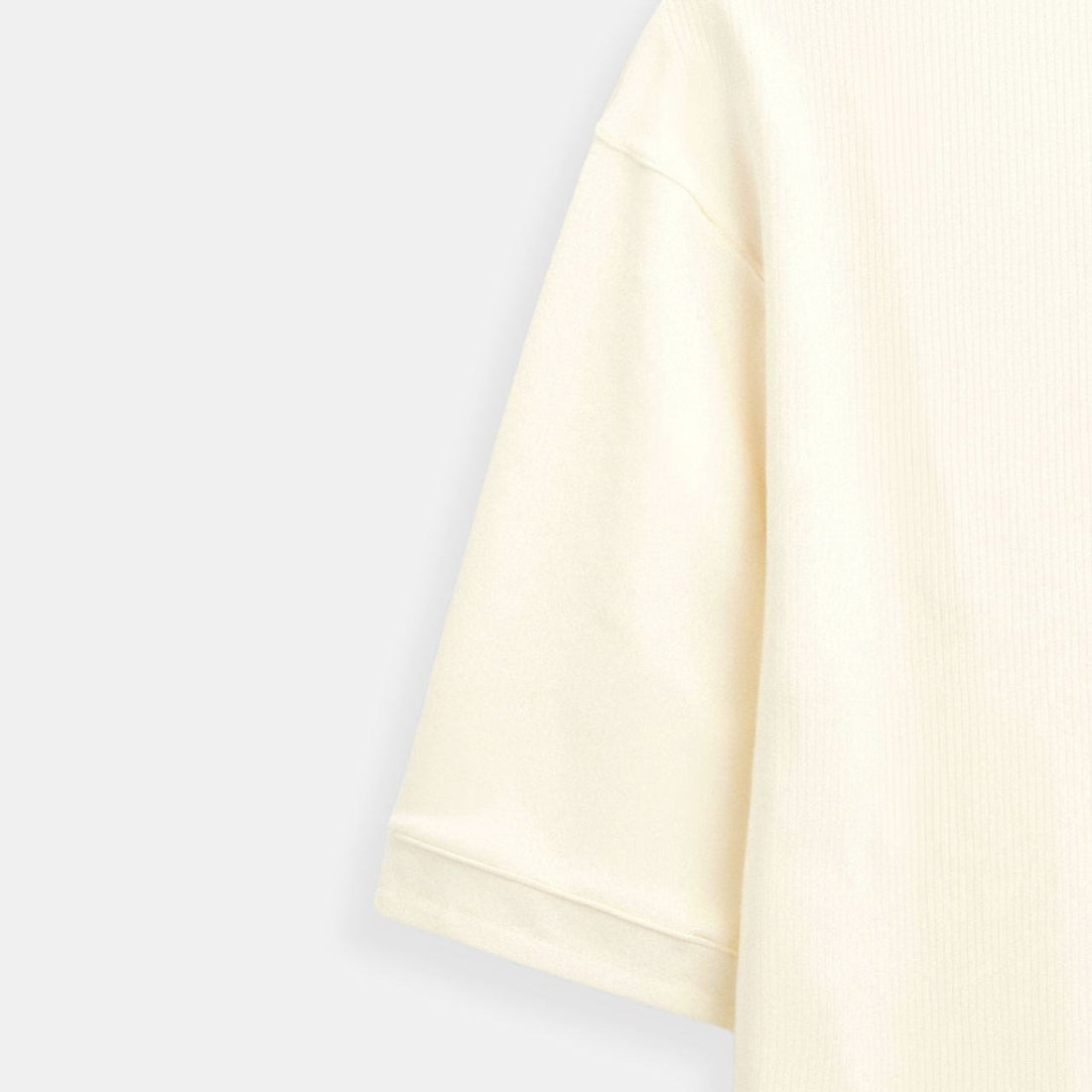 Men's Structured V-Neck Polo Shirt