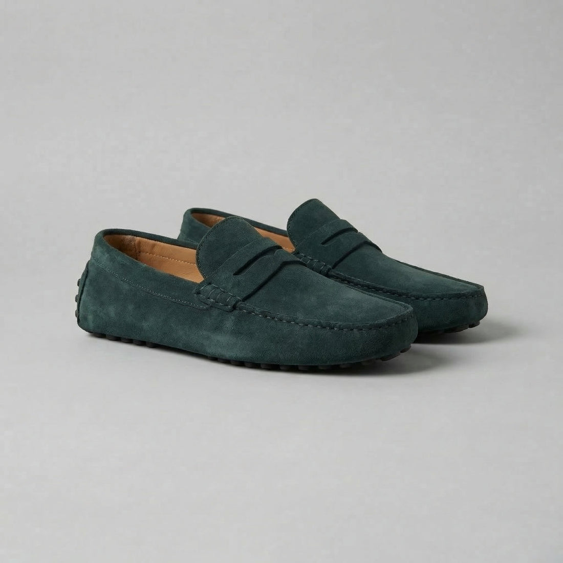 Men's Stylish Suede Penny Loafers