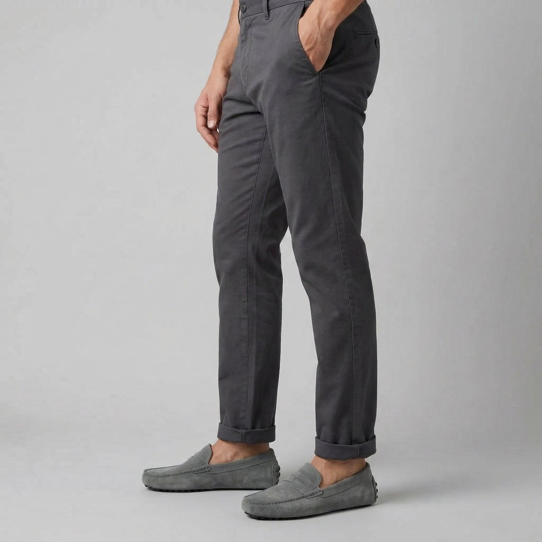 Men's Stylish Suede Penny Loafers