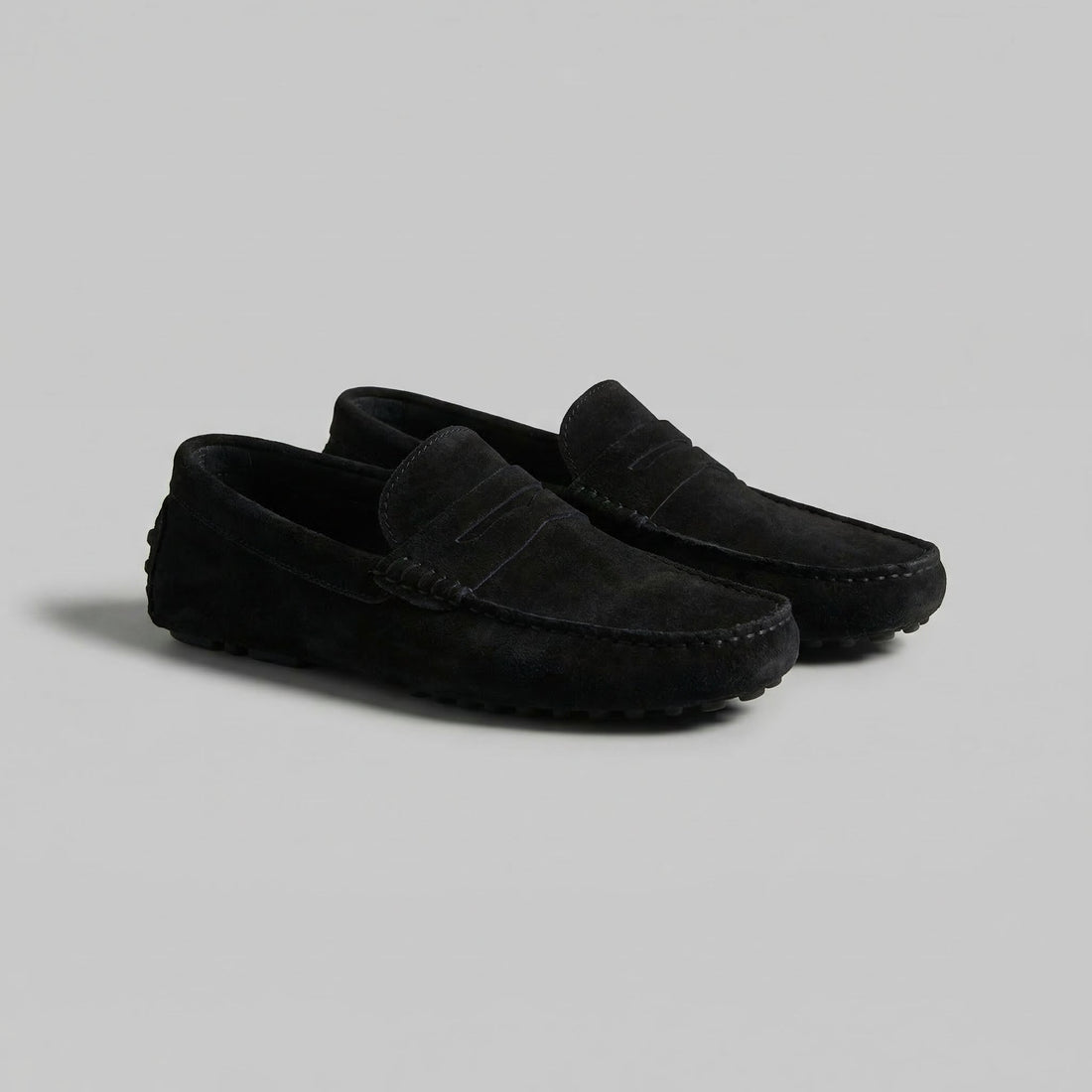 Men's Stylish Suede Penny Loafers