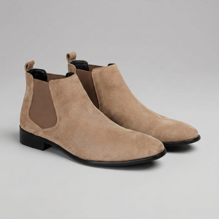Men's Suede Chelsea Boots