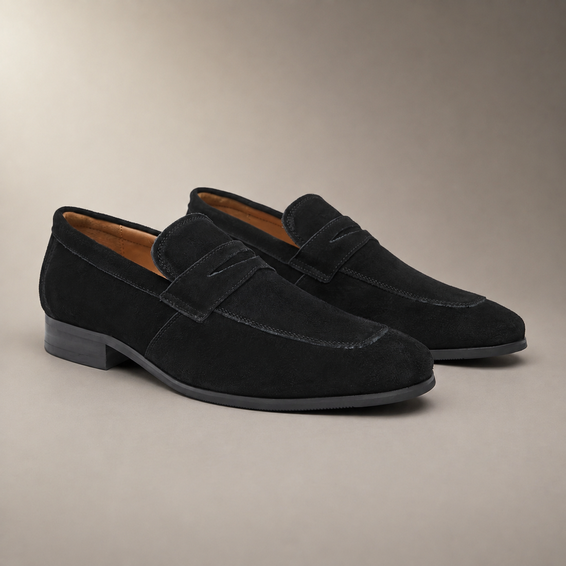 Men's Suede Classic Penny Loafers