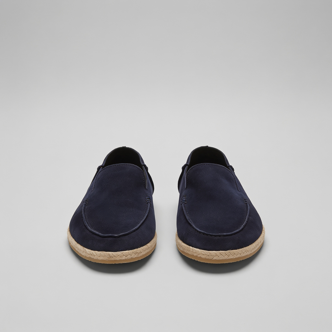 Men's Suede Espadrille Loafers