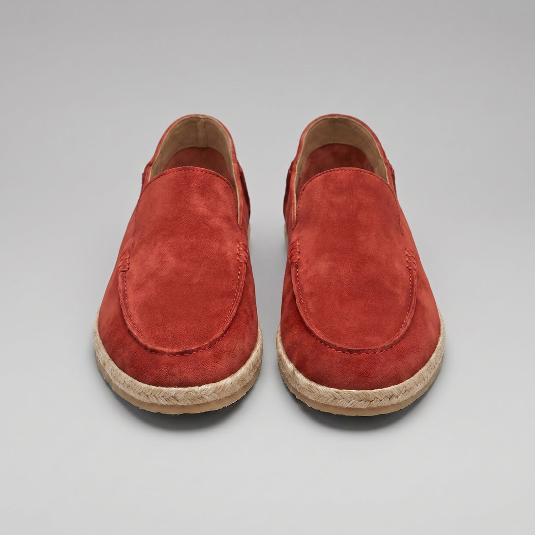 Men's Suede Espadrille Loafers