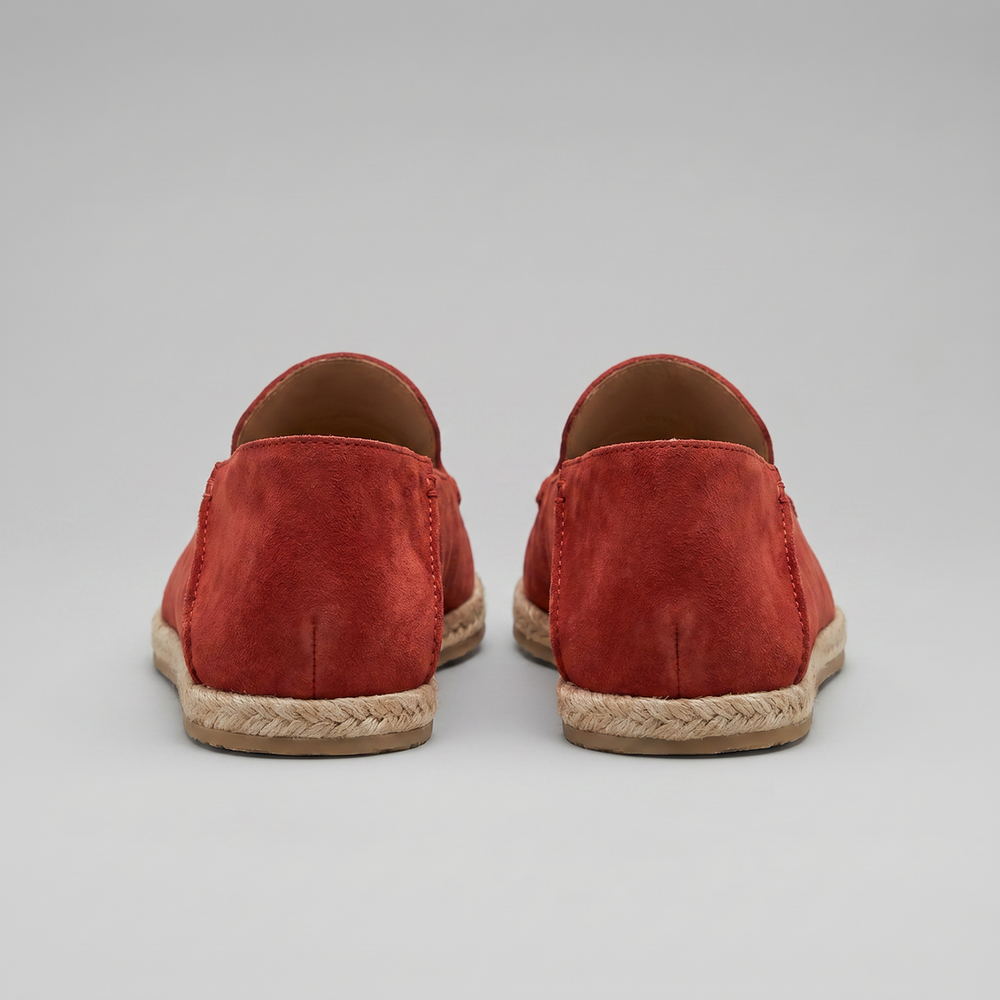 Men's Suede Espadrille Loafers