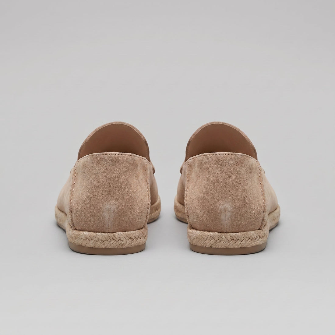 Men's Suede Espadrille Loafers