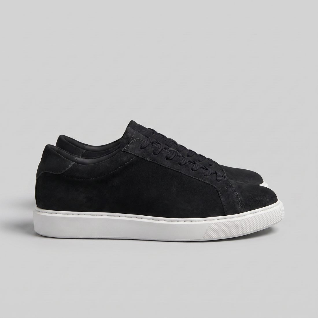 Men's Suede-Finish Low-Top Sneakers