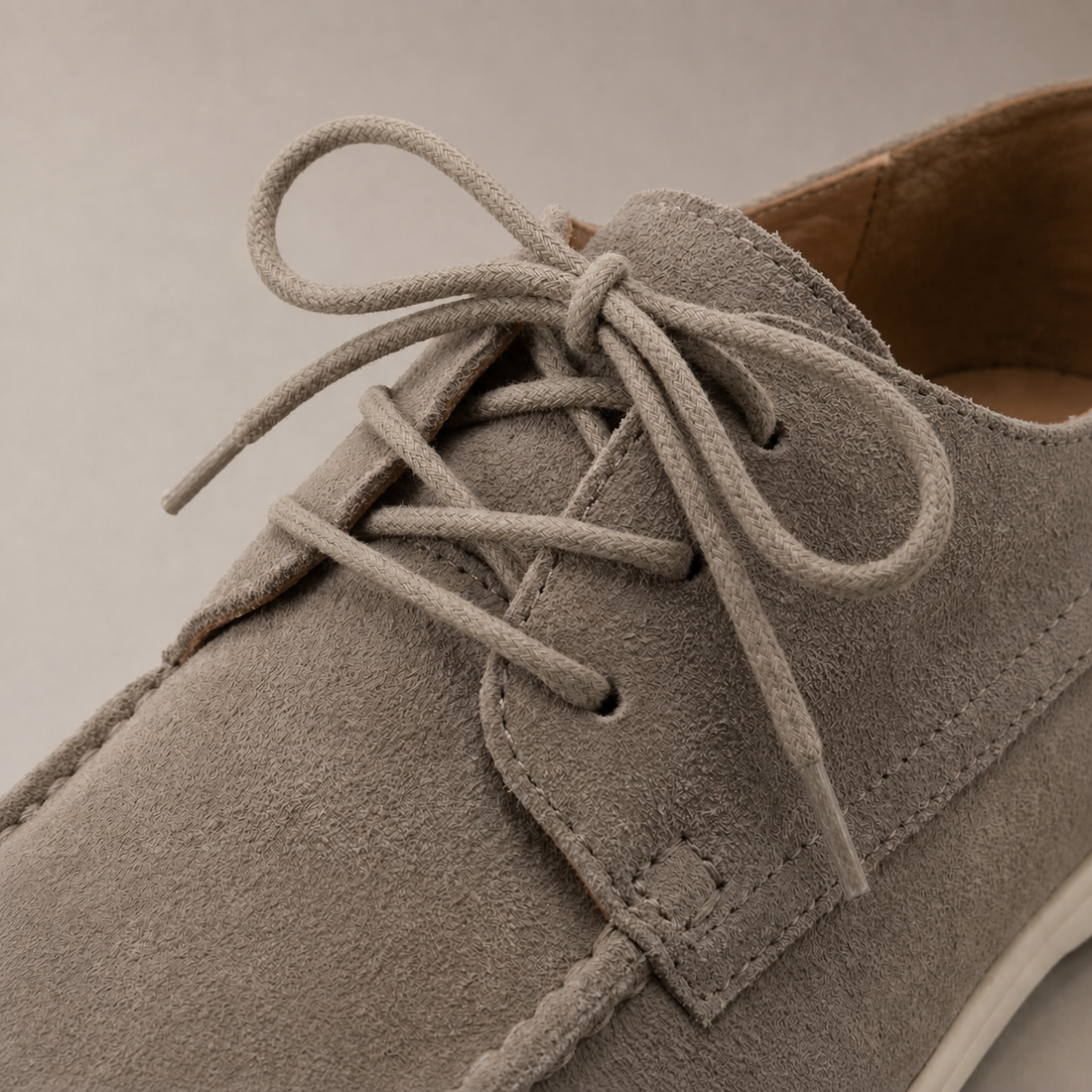 Men's Suede Lace-Up Shoes