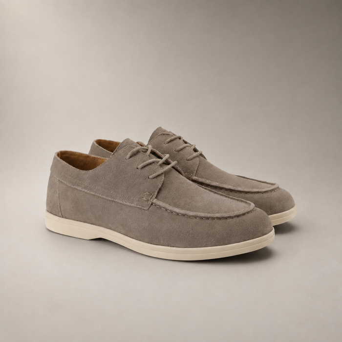 Men's Suede Lace-Up Shoes