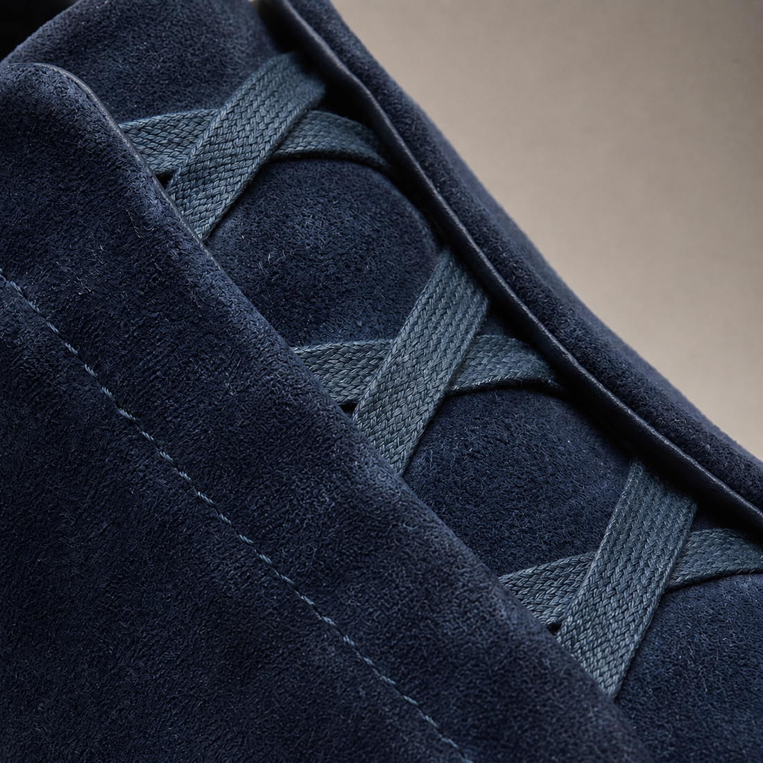 Men's Suede Leather Slip-On Trainers