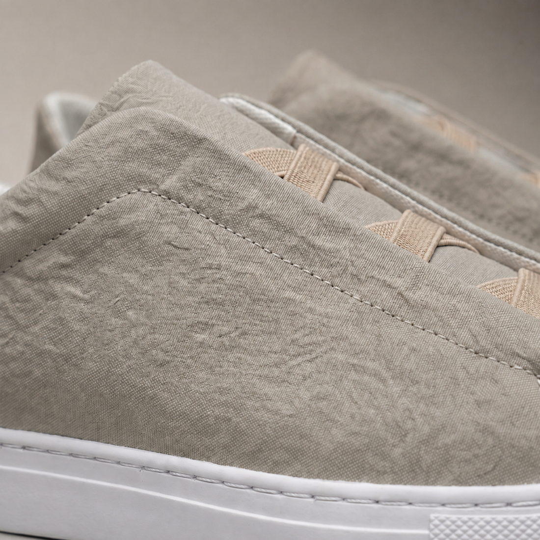 Men's Suede Leather Slip-On Trainers