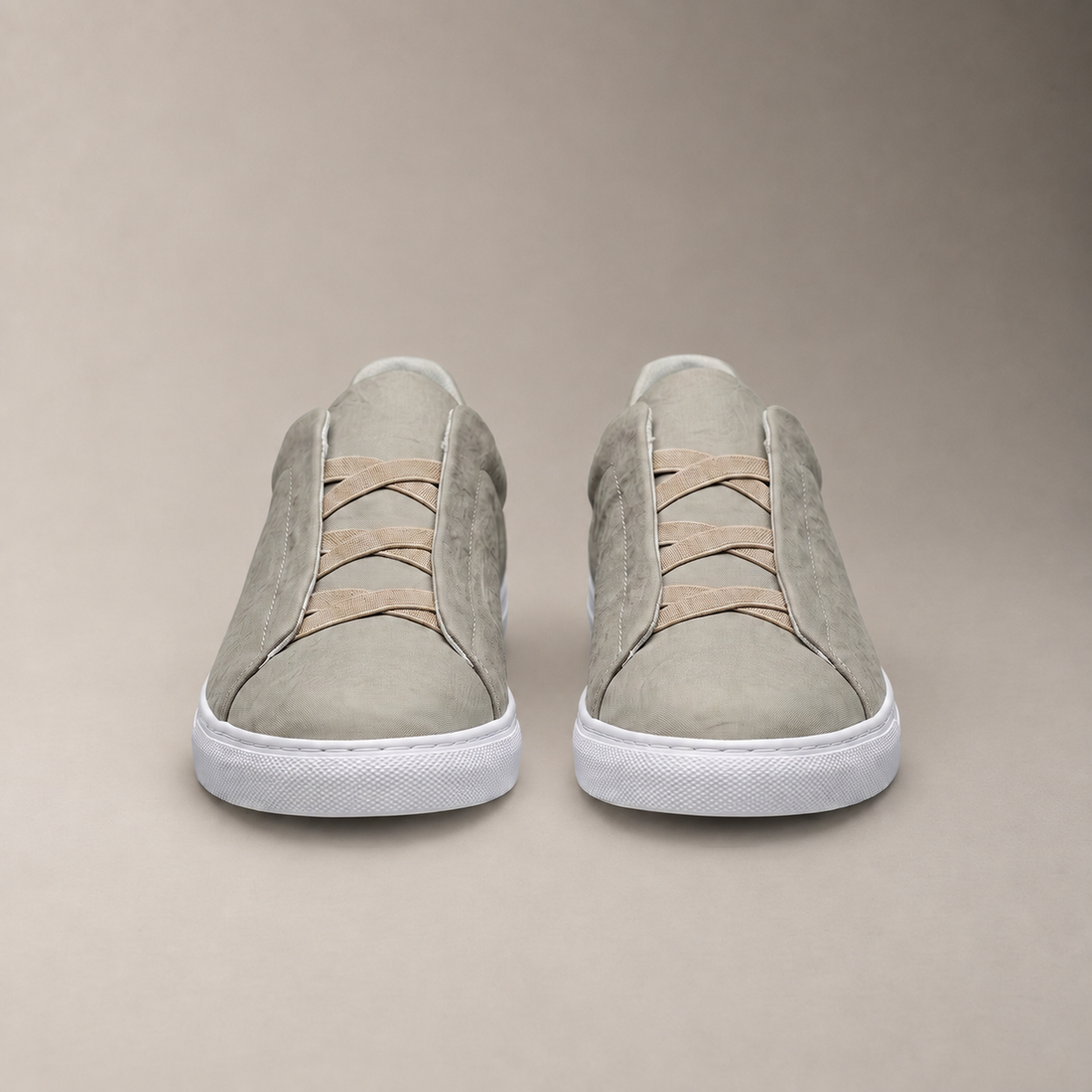 Men's Suede Leather Slip-On Trainers