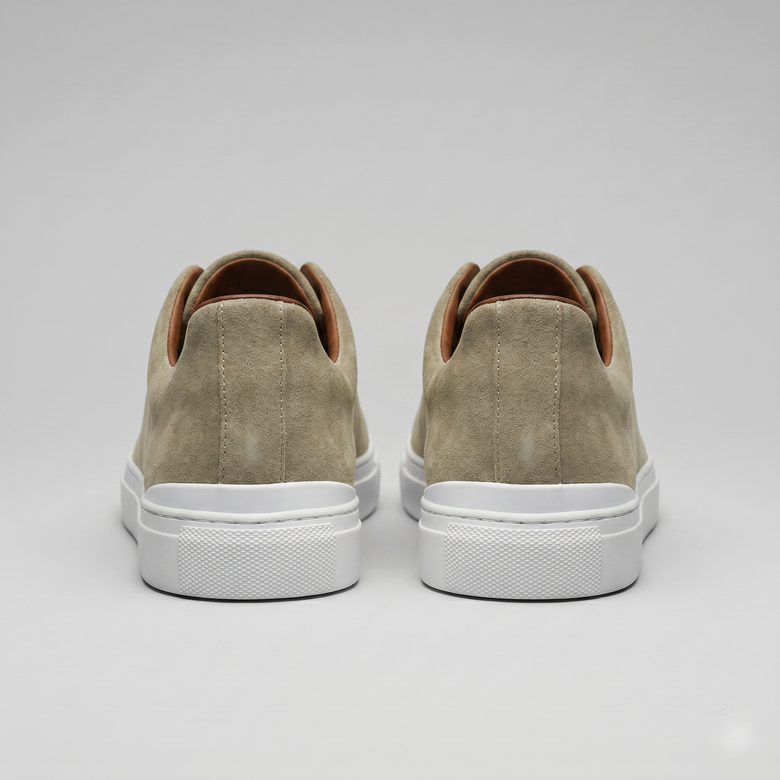 Men's Suede Leather Slip-On Trainers