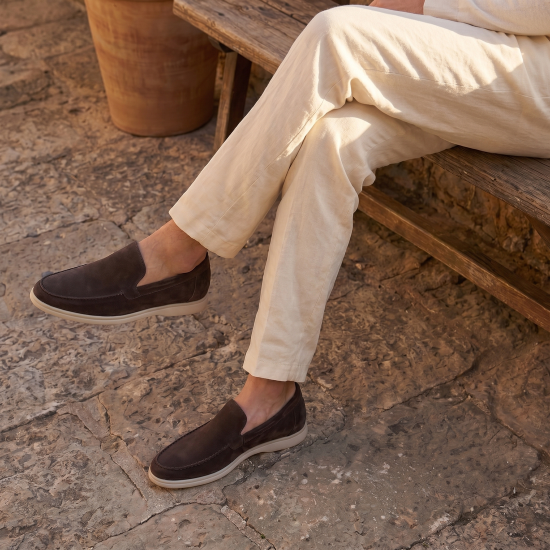 Men's Suede Loafers