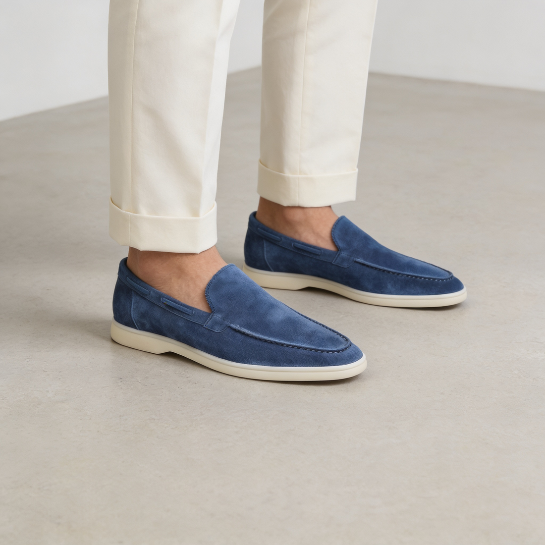 Men's Suede Loafers