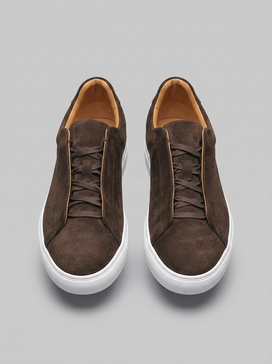 Men's Suede Low Sneakers
