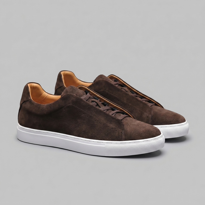 Men's Suede Low Sneakers