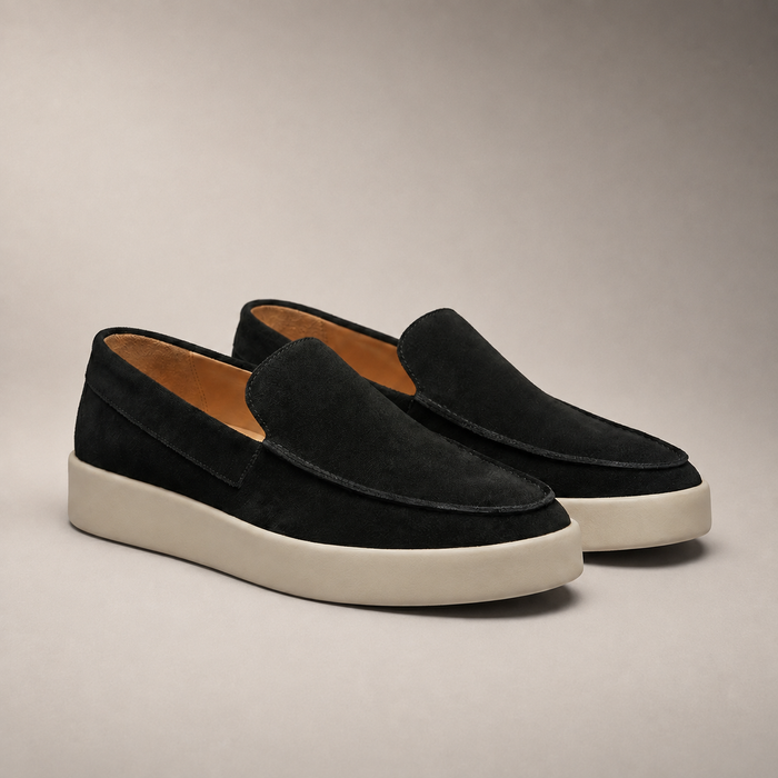 Men's Suede Mid Loafers