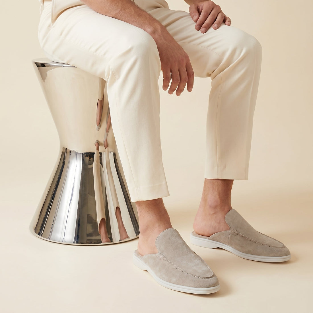Men's Suede Mules