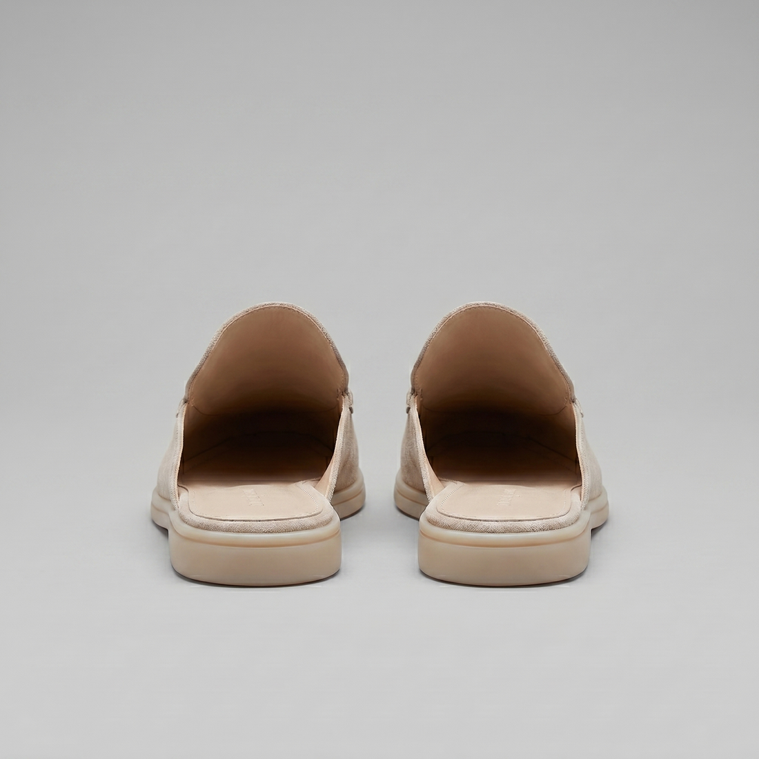 Men's Suede Backless Loafer Mules
