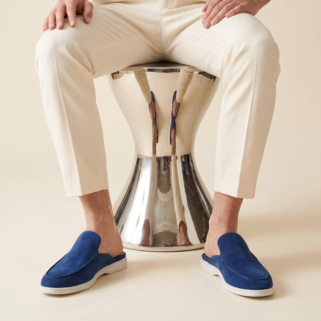 Men's Suede Mules