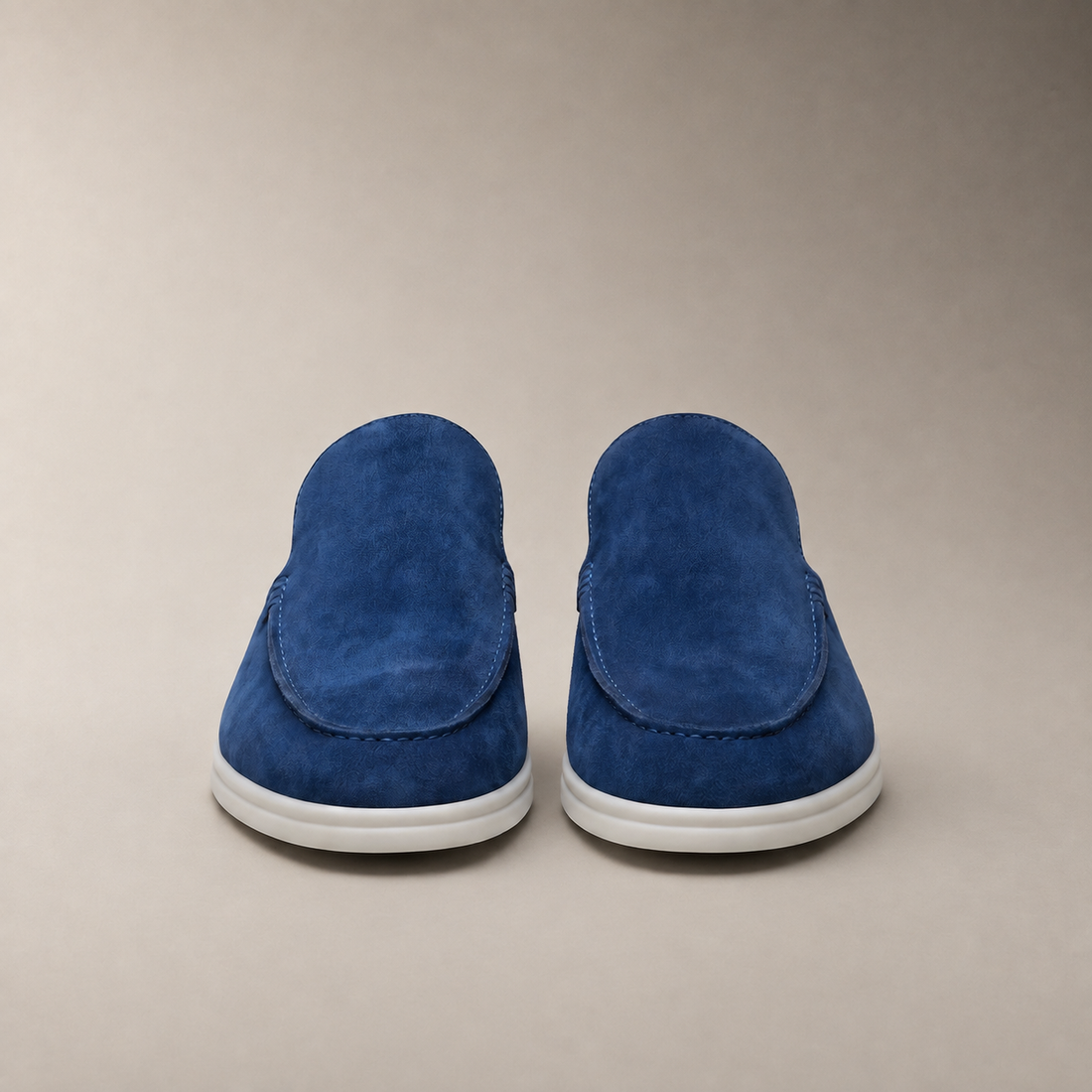 Men's Suede Backless Loafer Mules